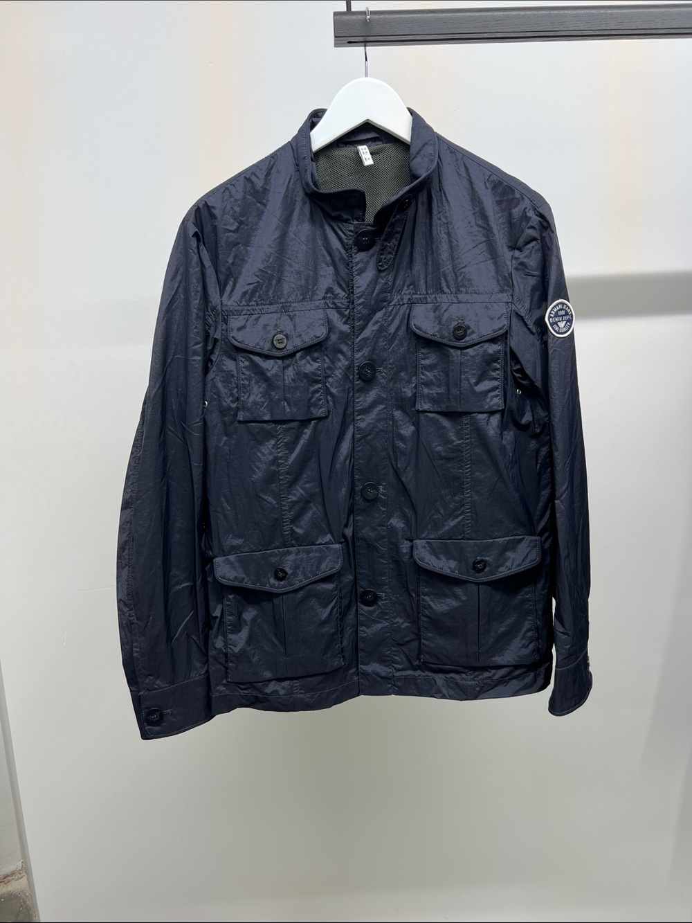 Armani Jeans Navy Jacket with Patch